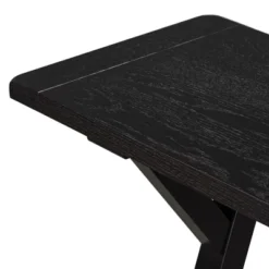 5 PCS Counter Height Wood Dining Table Set, Console Table With Trestle Legs And 4 Stools-ModernLuxe 23 5 PCS Counter Height Wood Dining Table Set, Console Table With Trestle Legs And 4 Stools-ModernLuxe -ModernLuxe GUEST 81351afe 56aa 48d5 ac14 efc716dca4fe