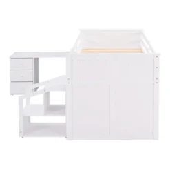 Twin Size Low Loft Bed With Storage Steps And Portable Desk-ModernLuxe -ModernLuxe GUEST 82a73fb1 df8c 4b49 8684 025790c31857