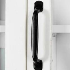 Large Freestanding Storage Cabinet With Glass Doors, Drawers And Open Shelves - ModernLuxe -ModernLuxe GUEST 835dc897 a190 401e be6c a98e2a46731f