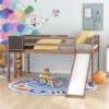 Full Size Wooden Loft Bed With Slide, Stair And Chalkboard - ModernLuxe -ModernLuxe GUEST 84a6470b 7d01 49a5 af61 f9a8a9a7b0e5