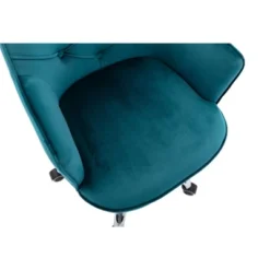 Modern Velvet Home Office Swivel Shell Chair-ModernLuxe -ModernLuxe GUEST 86a8f182 bfdb 4dd5 95c2 608bcf8c5427