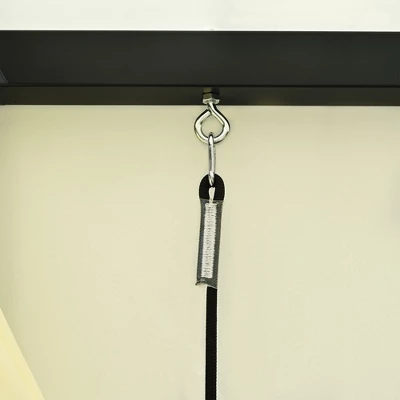 Patio Outdoor 3-Seat PE Rattan Swing Bed With Adjustable Curtains-ModernLuxe 12 Patio Outdoor 3-Seat PE Rattan Swing Bed With Adjustable Curtains-ModernLuxe - Image 10