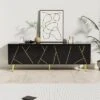 Modern TV Stand For 65" TV With Large Storage, Black - ModernLuxe -ModernLuxe GUEST 89bf7b68 b835 4318 9361 f7ad72b4b31c
