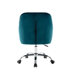 Modern Velvet Home Office Swivel Shell Chair-ModernLuxe -ModernLuxe GUEST 8a07ed48 e5aa 4da4 a2a0 0d0f3015b4a9