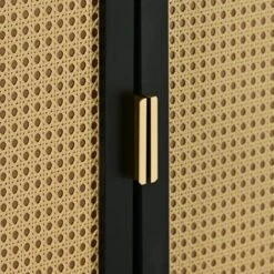 Modern Storage Cabinet With Rattan Door And Adjustable Shelves, Accent Cabinet Buffet Cabinet For Living Room-ModernLuxe -ModernLuxe GUEST 8b5e506b 18f9 41e5 ac09 2a3c7234f04c