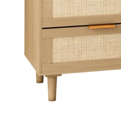 43.31" 6-Drawer Rattan Dresser For Living Room And Bedroom - ModernLuxe -ModernLuxe GUEST 8c3dc10d 8e1a 467c 9771 770871223316