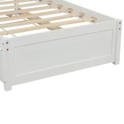Twin Size Platform Bed Wood Bed Frame With Trundle-ModernLuxe -ModernLuxe GUEST 8f80ab8b bcac 40a7 8185 c8961dac5f1b