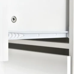 52.7 In. W Mobile Kitchen Island With Drop Leaf Wood Top, Spice Rack And Locking Wheels-ModernLuxe -ModernLuxe GUEST 906c4008 79e1 4cad b2e5 0083236cb813