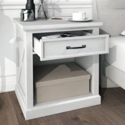 Modern Wooden Nightstand With Drawers Storage - ModernLuxe -ModernLuxe GUEST 90d4ff2e 5d05 48b4 813a 8d231fc7c497