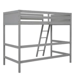 Twin Size Wood Loft Bed With Ladder-ModernLuxe -ModernLuxe GUEST 913d032e 25d4 49f0 b612 fc22c03f0cce