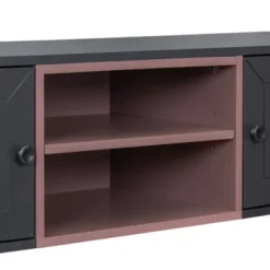 Wall Mounted Floating TV Stand For TVs Up To 65'' With Adjustable Shelves And Magnetic Cabinet Door-ModernLuxe -ModernLuxe GUEST 914b5b5a 4053 4902 a6e3 3489c0fd2e7a