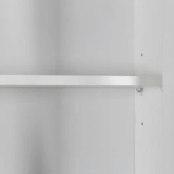 Large Freestanding Storage Cabinet With Glass Doors, Drawers And Open Shelves - ModernLuxe -ModernLuxe GUEST 976b32ca 2fa2 49c6 a516 3b39e41935e2