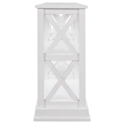 Accent Console Table With 3-Tier Open Storage Spaces-ModernLuxe -ModernLuxe GUEST 99514b5e d1cb 4bc1 876c 562e8a799e14