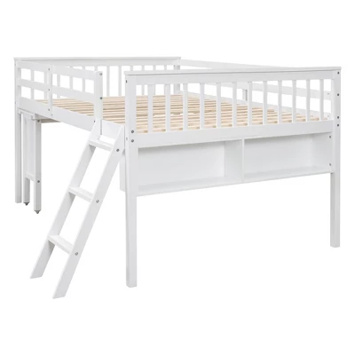 Loft Bed With Removable Desk And Cabinet - ModernLuxe 10 Loft Bed With Removable Desk And Cabinet - ModernLuxe - Image 8