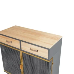 31.5" Modern Carbonized Bamboo Sideboard With 2 Drawers - ModernLuxe -ModernLuxe GUEST 9ab63246 13d0 4cd2 b456 e563116aea31