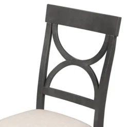 6 PCS Farmhouse Wood Dining Table Set With Table And Upholstered Chairs-ModernLuxe -ModernLuxe GUEST 9abb224e 8f49 4b8f af8f 434428fcc80b