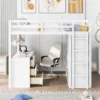 Full Size Loft Bed With Drawers, Desk And Wardrobe - ModernLuxe -ModernLuxe GUEST 9b9a7aaa 977c 4255 916d e8b69477ac35