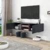 Wall Mounted Floating TV Stand For TVs Up To 65'' With Adjustable Shelves And Magnetic Cabinet Door-ModernLuxe -ModernLuxe GUEST 9b9d0bb9 fa39 4e09 9913 d80c234e1d11
