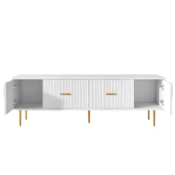 Modern TV Stand For TVs Up To 75'' With 5 Champagne Legs-ModernLuxe -ModernLuxe GUEST 9e6c2eb4 cb09 4f20 b539 ae1f8ccf39bf