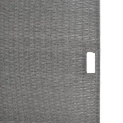 5-Piece Patio Rattan Dining Table Set , Counter Height PE Wicker Square Table Set With Storage Shelf And 4 Padded Stools, Gray-ModernLuxe 22 5-Piece Patio Rattan Dining Table Set , Counter Height PE Wicker Square Table Set With Storage Shelf And 4 Padded Stools, Gray-ModernLuxe -ModernLuxe GUEST a02a3c14 04bb 4edf bfff 2b300c5fd18b