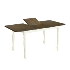 5 PCS Mid-Century Extendable Dining Table Set With 15inch Butterfly Leaf And 4 Upholstered Chairs-ModernLuxe -ModernLuxe GUEST a2b48b97 efdf 49ba 8e3f 05fd67d1e38b