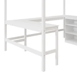 Full Size Wooden Loft Bed With Shelves And Desk - ModernLuxe 22 Full Size Wooden Loft Bed With Shelves And Desk - ModernLuxe -ModernLuxe GUEST a4ef9ad7 2bae 4115 8d89 cdaa036c9298