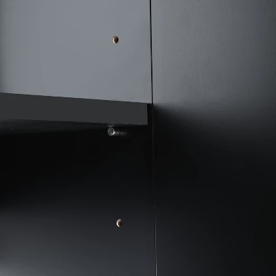 Modern Sideboard, Buffet Cabinet With Metal Handles & Legs-ModernLuxe 13 Modern Sideboard, Buffet Cabinet With Metal Handles & Legs-ModernLuxe - Image 11