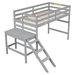 Loft Bed With Platform And Ladder - ModernLuxe -ModernLuxe GUEST a5edae8a 2d2f 4bc7 bdad e70b828dea79