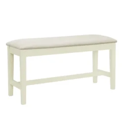 6 PCS Wood Dining Table Set, Rectangular Table With 4 Upholstered Chairs & Bench-ModernLuxe 26 6 PCS Wood Dining Table Set, Rectangular Table With 4 Upholstered Chairs & Bench-ModernLuxe -ModernLuxe GUEST a7a37137 58da 4599 b785 491b040723f5