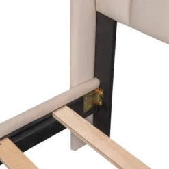 Velvet Upholstered Platform Bed, Storage Bed With A Big Drawer-ModernLuxe -ModernLuxe GUEST aa078676 a4bb 4cc9 8dee cec18c4fad0b