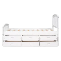 Twin Size Wood Platform Storage Bed With 6 Drawers-ModernLuxe -ModernLuxe GUEST aacad4c9 ea1e 4c49 b788 242fc8d2d279