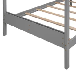 Twin Size Wood House Bed Frame With Storage Space-ModernLuxe -ModernLuxe GUEST abab1da4 e1ed 45f8 821c a9d66b1d74ea