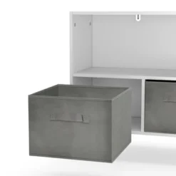 Kids Bookcase With Collapsible Fabric Drawers, Children's Book Display, Toy Storage Cabinet Organizer-ModernLuxe 18 Kids Bookcase With Collapsible Fabric Drawers, Children's Book Display, Toy Storage Cabinet Organizer-ModernLuxe -ModernLuxe GUEST aca0d3b9 dbba 4d3a b741 3f5af01eb82b