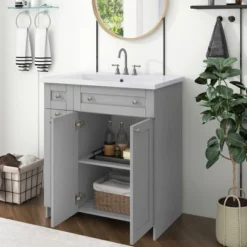 30" Bathroom Vanity With Undermount Sink - ModernLuxe -ModernLuxe GUEST ae00b257 7872 43ec 9d8f 2455611a0843