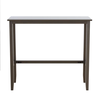 Farmhouse 48" 3-Piece Rectangular Wood Bar Height Dining Set-ModernLuxe 6 Farmhouse 48" 3-Piece Rectangular Wood Bar Height Dining Set-ModernLuxe - Image 4