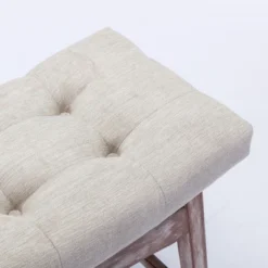 Set Of 2 Counter Height Bar Stools With Wooden Legs - ModernLuxe -ModernLuxe GUEST b37a4584 dfe5 49ef 96bf 72caa5244542