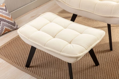 Modern Accent Leisure Chair With Ottoman-ModernLuxe 10 Modern Accent Leisure Chair With Ottoman-ModernLuxe - Image 8