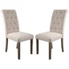Set Of 2 Aristocratic Solid Wood Tufted Dining Chair-ModernLuxe 2 Set Of 2 Aristocratic Solid Wood Tufted Dining Chair-ModernLuxe -ModernLuxe GUEST b8f11ad0 2ce9 424c b1df 3170888f9b18