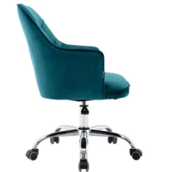 Modern Velvet Home Office Swivel Shell Chair-ModernLuxe -ModernLuxe GUEST bc4f806f d6e9 463d bd4c ad24ba39b718