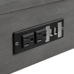 4 PCS Counter Height Dining Table Set With Socket And Padded Stools-ModernLuxe 21 4 PCS Counter Height Dining Table Set With Socket And Padded Stools-ModernLuxe -ModernLuxe GUEST bcec33c7 a338 41fe b4c1 1de7c60df899