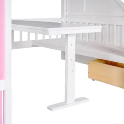 Full-Over-Full Bunk Bed With Changeable Table, Separable Bunk Bed Turn Into Upper Bed And Down Desk-ModernLuxe 26 Full-Over-Full Bunk Bed With Changeable Table, Separable Bunk Bed Turn Into Upper Bed And Down Desk-ModernLuxe -ModernLuxe GUEST bcf3587a 4990 4fec 8d53 0cac4ac0641d
