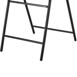 5-Piece Patio Rattan Dining Table Set , Counter Height PE Wicker Dining Table Set With Umbrella Hole And 4 Foldable Chairs, Brown-ModernLuxe -ModernLuxe GUEST bdf9f07d cb8c 4112 9191 9e7b6d7807fb