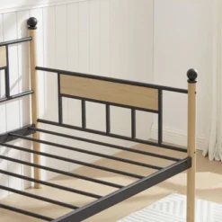 Twin Size Daybed, Metal Framed Sofa Bed With Twin Size Trundle Bed-ModernLuxe -ModernLuxe GUEST bf63a986 ba50 4157 ae1b 45f593ec2deb