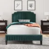 Modern Curved Upholstered Wood Platform Bed-ModernLuxe -ModernLuxe GUEST bfb06e8a 6a00 497a 8b2e 802f831629dd