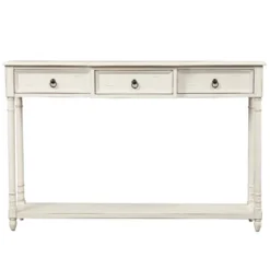 Console Table With Storage Drawers And Long Shelf-ModernLuxe -ModernLuxe GUEST bfea7da0 6c00 49cb a58a ec45d1b41ddd