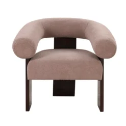 The Curved Wishbone Frame Teddy Velvet Accent Chair-ModernLuxe -ModernLuxe GUEST c09fcc51 1218 48f3 954f 63140c3565cc