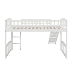 Twin Size Loft Bed With Slide And Ladder - ModernLuxe -ModernLuxe GUEST c2f7ae92 48b2 4969 89f9 7da4ef6b33a2