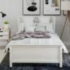 Twin Size Wood Platform Bed With Headboard, Footboard And Wood Slat Support-ModernLuxe -ModernLuxe GUEST ccb6d120 eb68 4d7a 98bb 50a9f5bba2be