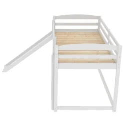 Twin Over Twin Bunk Bed With Convertible Slide And Ladder - ModernLuxe -ModernLuxe GUEST ce7dfbbb 8540 4463 b4b8 aee77f0d4a73