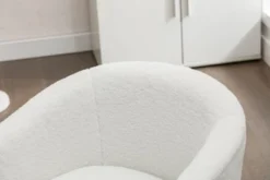 Armchair Accent Tub Barrel Chair With Gold Metal Legs-ModernLuxe -ModernLuxe GUEST cfc002e2 8d81 45d4 8df6 7ea01de9187d